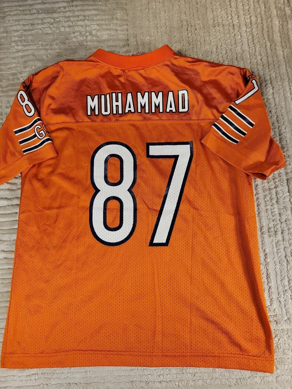 Reebok Muhsin Muhammad Chicago Bears Football Jersey Youth Large 14-16 Boys Kids
